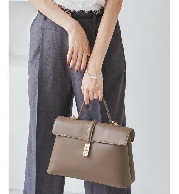 VIS「ひねり金具ワンハンドルバッグ/2WAY,軽量」|ハンドバッグ|