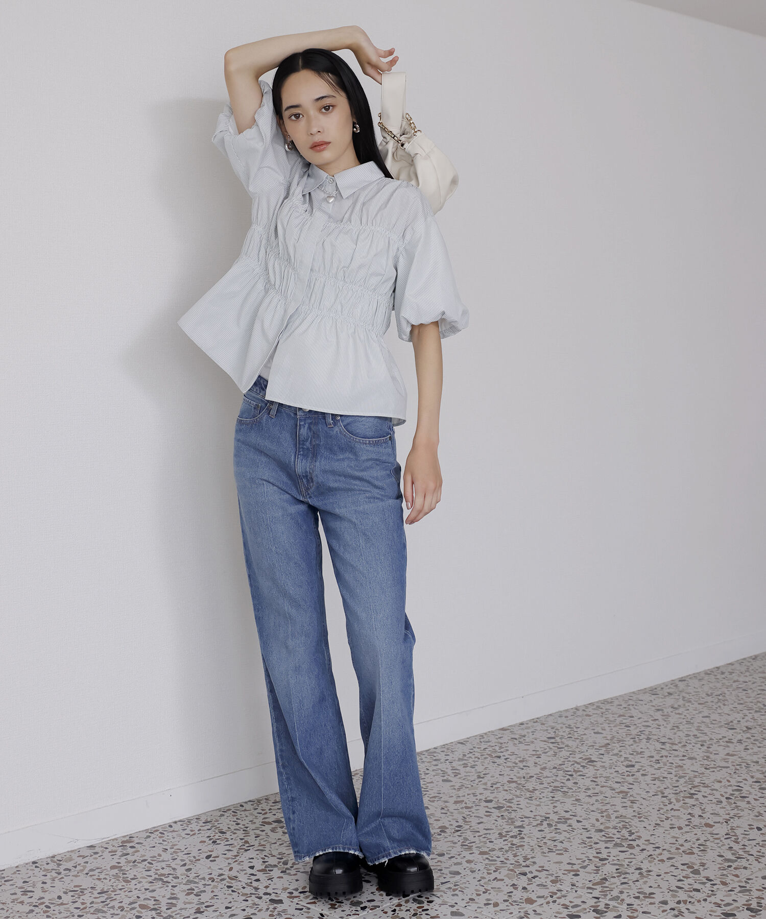 Juze「タンクソールサイドニットブーツ」|その他|