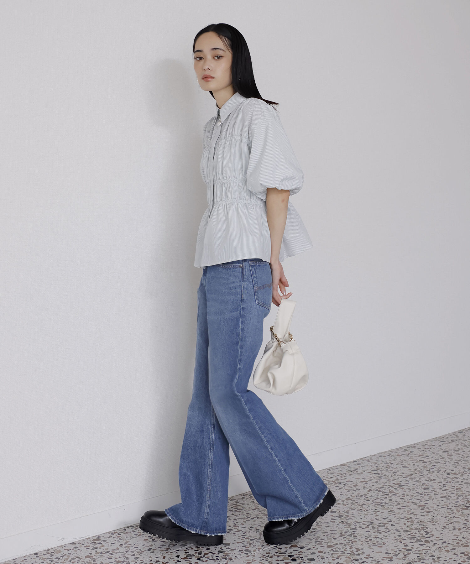 Juze「タンクソールサイドニットブーツ」|その他|