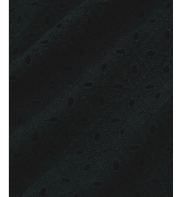 VIS「【2WAY】エンブロイダリーレースショルダーブラウス」|シャツ・ブラウス|