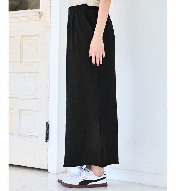 VIS「ミニ裏毛ナロースカート」|スカート|