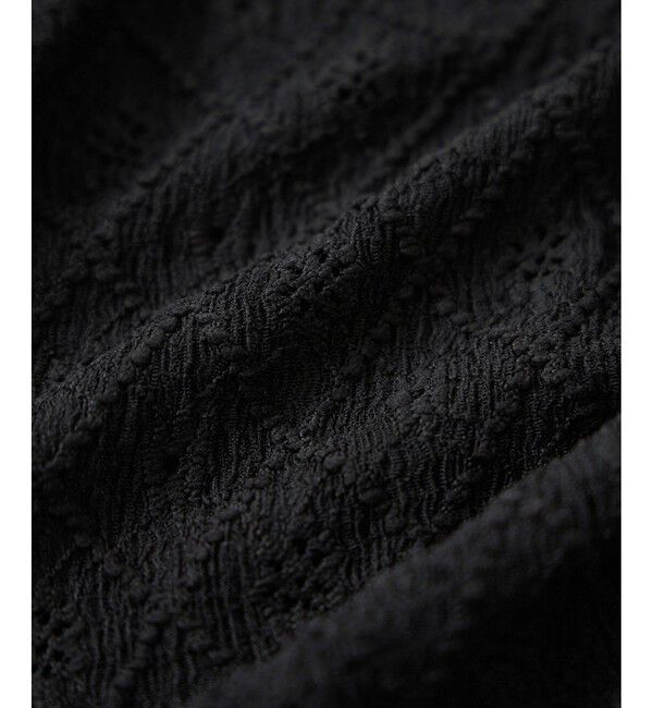 VIS「フラワージャガードカットカーディガン/2WAY・イージーケア」|カーディガン|