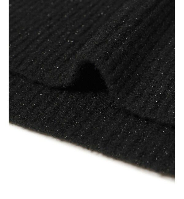 ROPE PICNIC PASSAGE「ラメニットハーフジップベスト」|ベスト・ジレ|