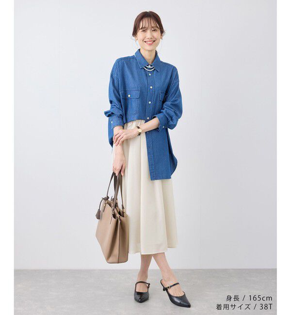 Rope&rsquo;Picnic「着丈が選べるギャザースカート」|スカート|