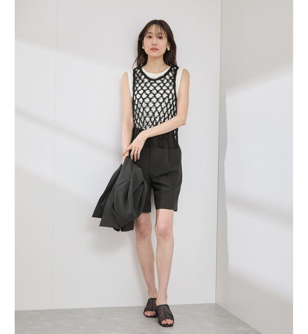 Rope&rsquo;Picnic「かぎ針ビスチェ&times;タンクトップセット」|ベスト・ジレ|