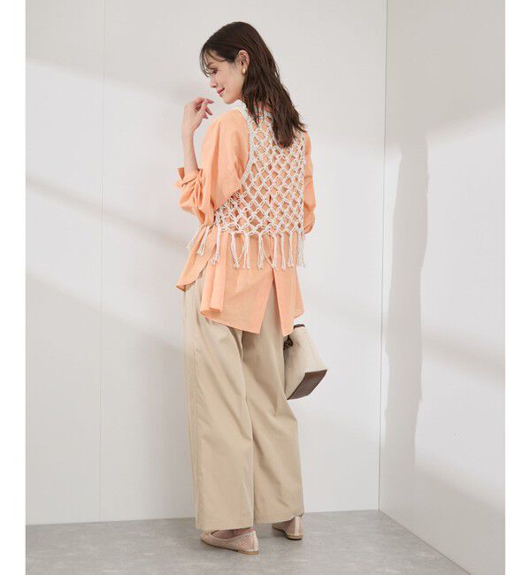 Rope&rsquo;Picnic「かぎ針ビスチェ&times;タンクトップセット」|ベスト・ジレ|