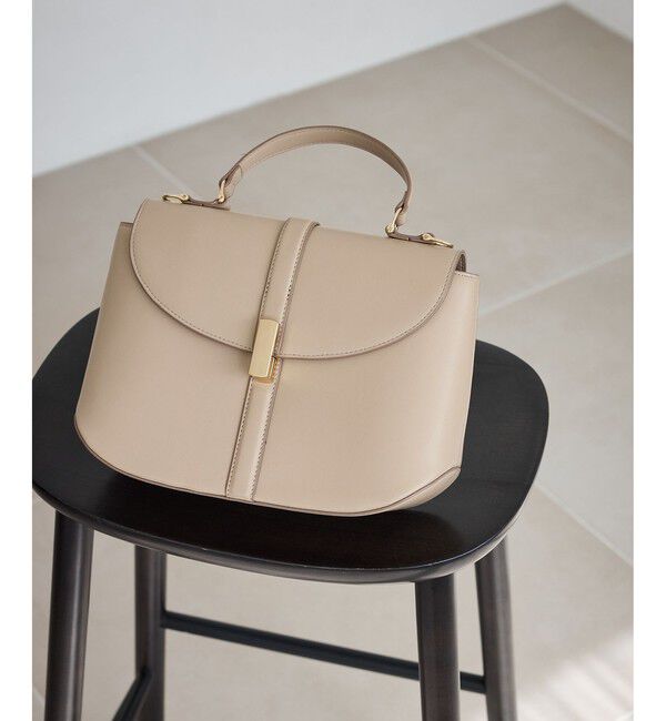 ROPE PICNIC PASSAGE「センターベルトワイドトップハンドル＆ショルダーバッグ」|ショルダー・メッセンジャー|ベージュ系(28)