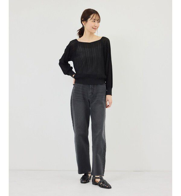 Rope&rsquo;Picnic「シャイニープリーツニット」|ニット・セーター|