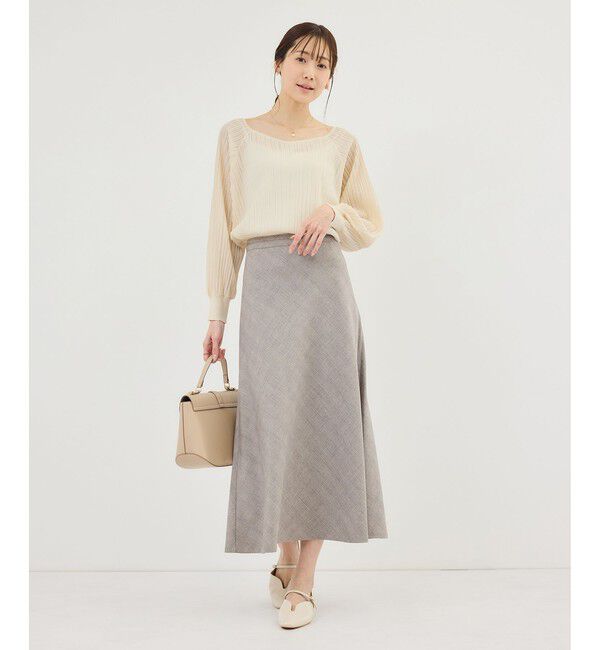 Rope&rsquo;Picnic「シャイニープリーツニット」|ニット・セーター|