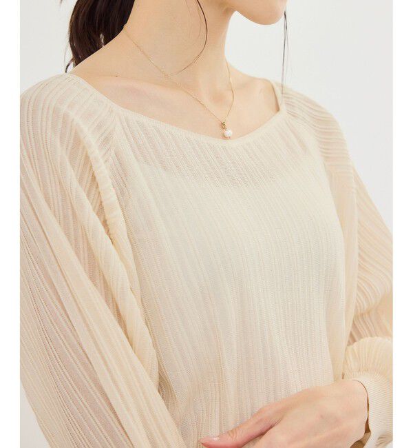 Rope&rsquo;Picnic「シャイニープリーツニット」|ニット・セーター|キナリ(16)