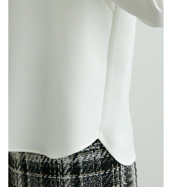 Rope&rsquo;Picnic「360&deg;ウルトラストレッチ フロントホックブラウス/2WAY」|シャツ・ブラウス|