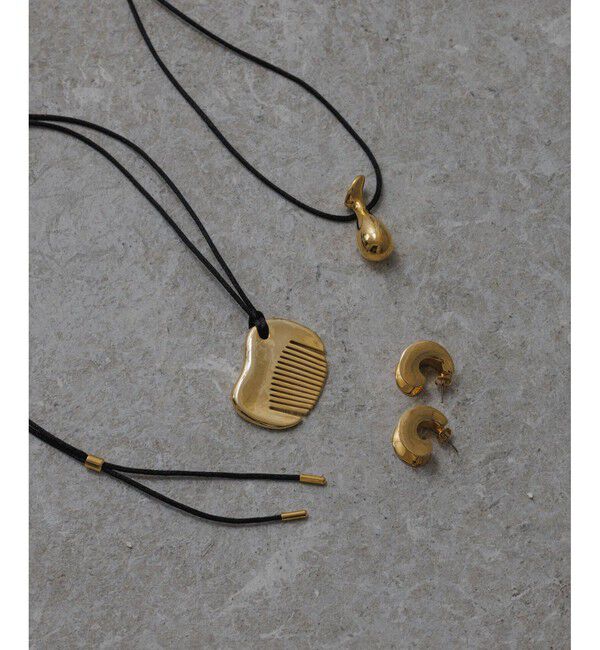 ADAM ET ROPE'「【EMOELLE】櫛モチーフネックレス」|ネックレス|