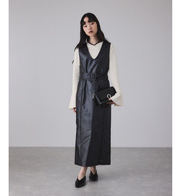 ADAM ET ROPE'「ソフトスクエアフラットシューズ」|パンプス|