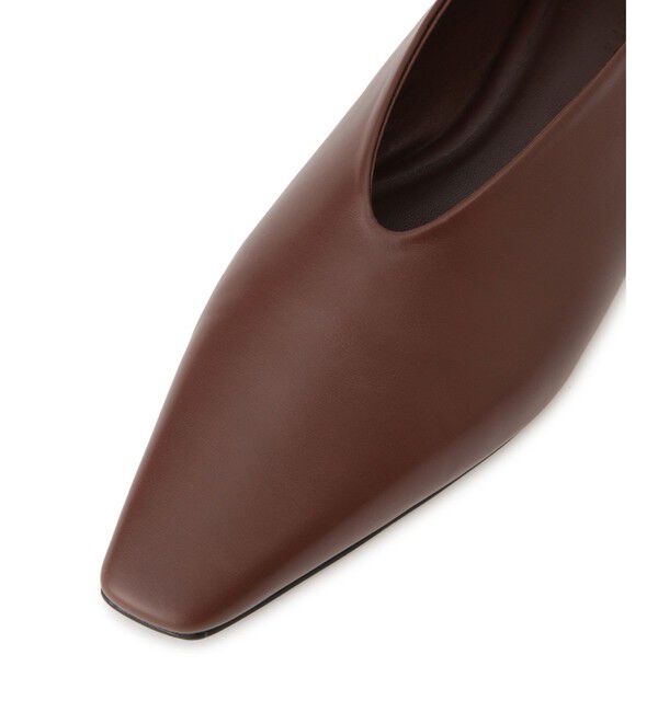 ADAM ET ROPE'「ソフトスクエアフラットシューズ」|パンプス|