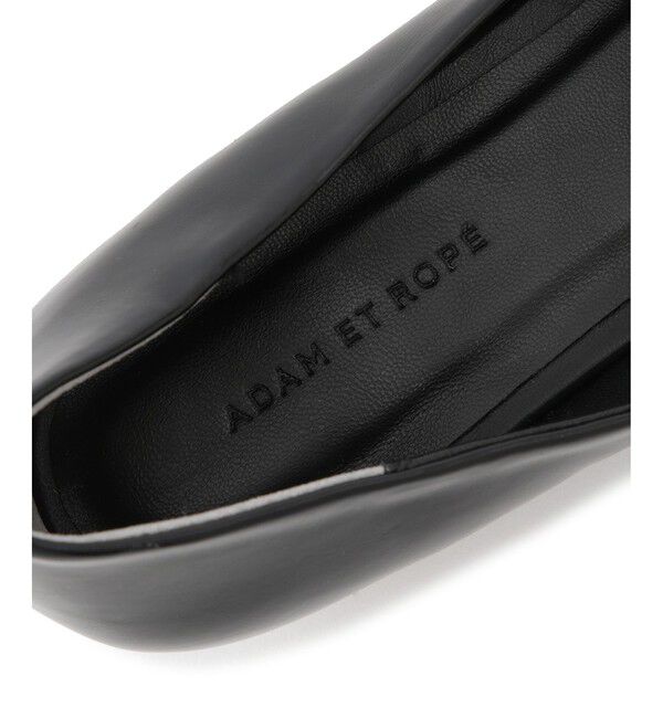 ADAM ET ROPE'「ポインテッドトゥフラットパンプス」|パンプス|