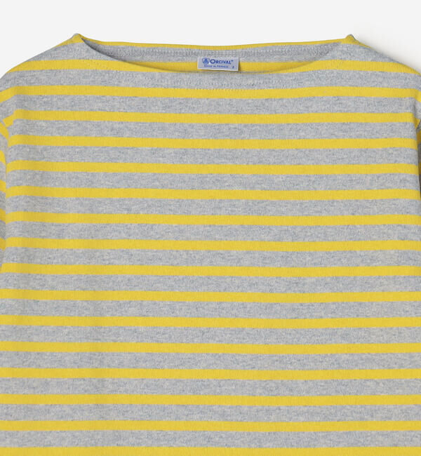 ORCIVAL「ORCIVAL | コットンロード ショートスリーブ ボートネックバスクシャツ WOMEN」|Tシャツ・カットソー|