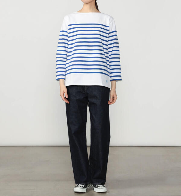 ORCIVAL「ORCIVAL | ラッセル ボートネック フレンチセーラーTシャツ WOMEN」|Tシャツ・カットソー|