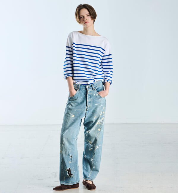 ORCIVAL「ORCIVAL | ラッセル ボートネック フレンチセーラーTシャツ WOMEN」|Tシャツ・カットソー|