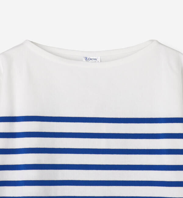 ORCIVAL「ORCIVAL | ラッセル ボートネック フレンチセーラーTシャツ WOMEN」|Tシャツ・カットソー|