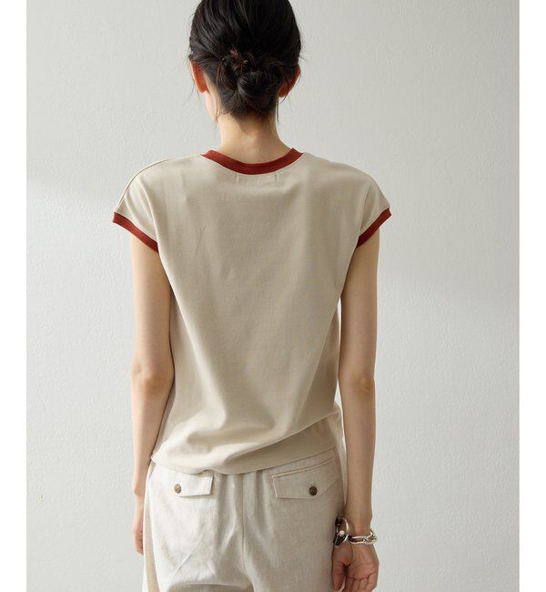 THE PAUSE「【THE PAUSE】フレンチリンガーTEE」|Tシャツ・カットソー|