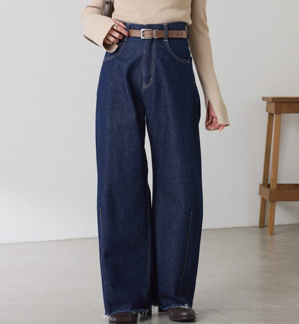  「【累計販売2.４万本】ブルージュデニム」|デニム|