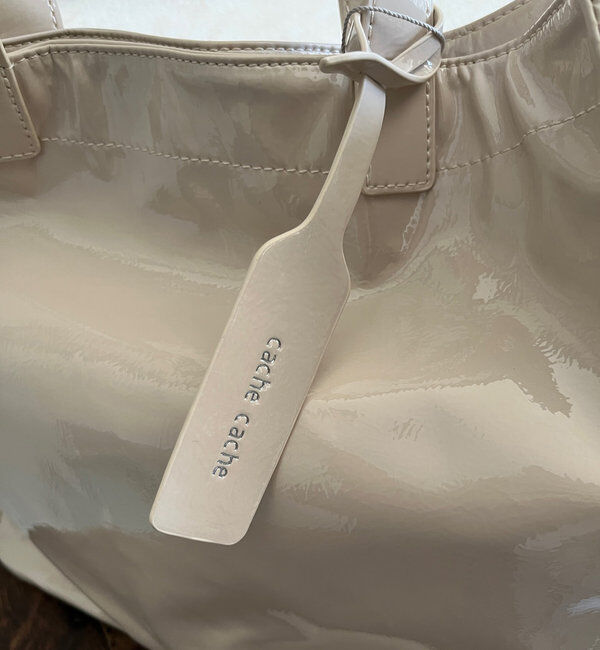  「【新色追加】【WEB限定】 ソフトエナメルショッパーバッグ」|トートバッグ|