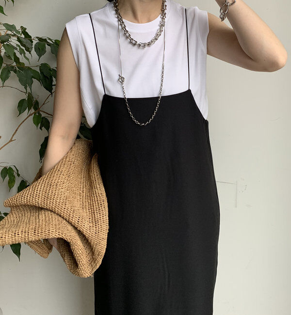  「裾切替タンクプルオーバー」|Tシャツ・カットソー|