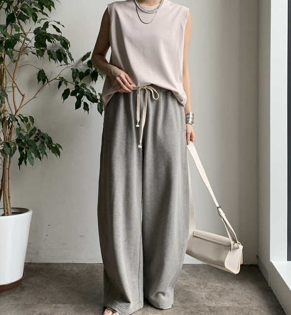  「裾切替タンクプルオーバー」|Tシャツ・カットソー|