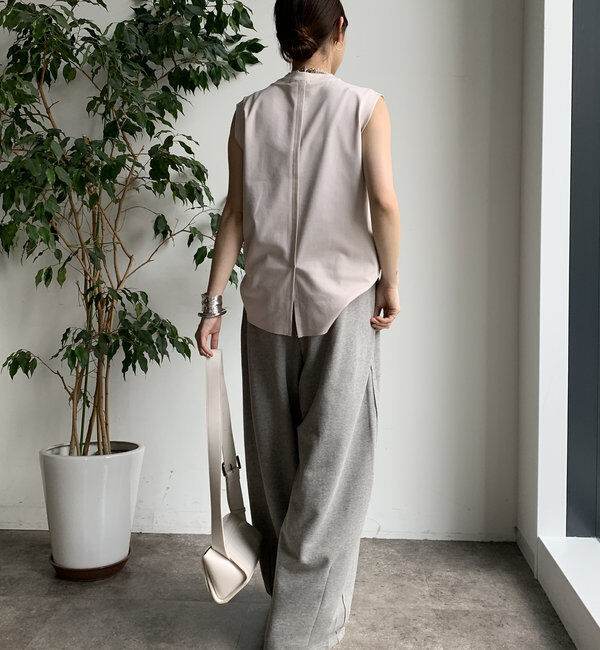  「裾切替タンクプルオーバー」|Tシャツ・カットソー|