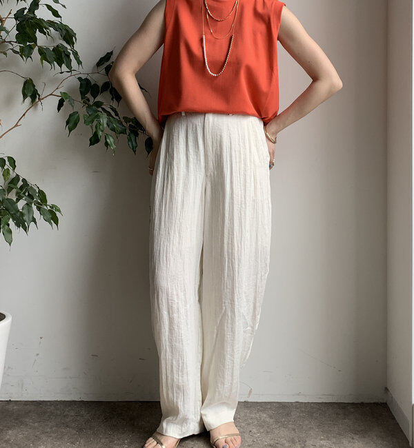  「裾切替タンクプルオーバー」|Tシャツ・カットソー|