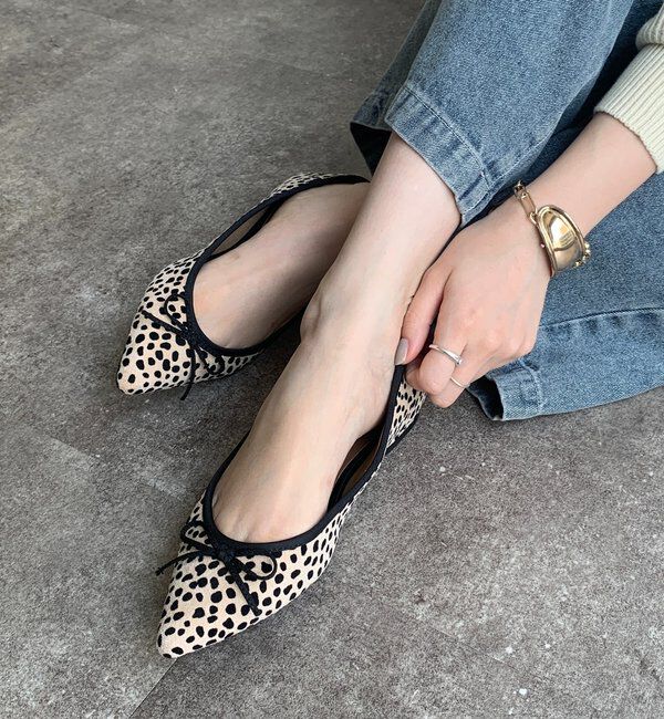  「ポインテッドフラットシューズ」|その他|