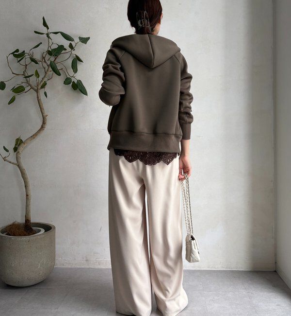  「プラムダンボールジップフーディー」|Tシャツ・カットソー|