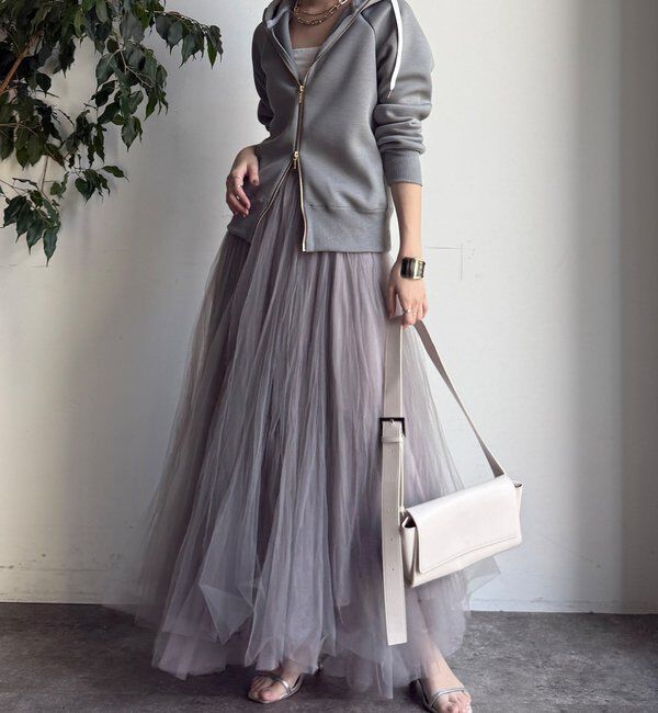  「プラムダンボールジップフーディー」|Tシャツ・カットソー|