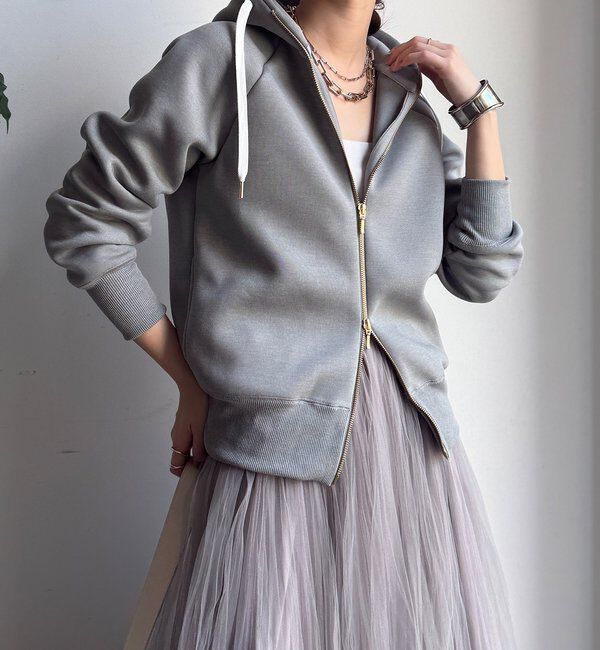  「プラムダンボールジップフーディー」|Tシャツ・カットソー|