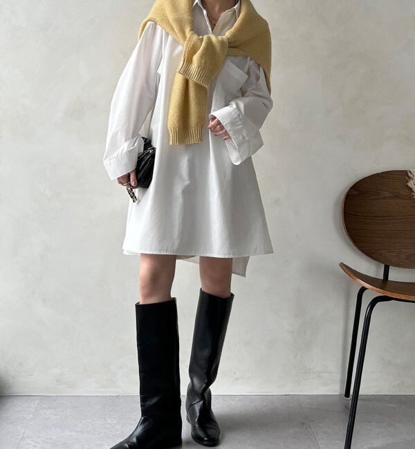  「DD刺繍チュニックシャツ」|シャツ・ブラウス|