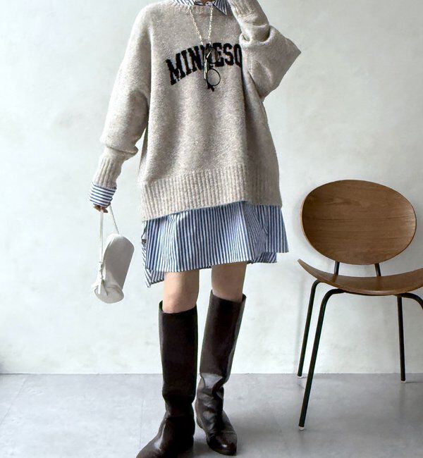  「DD刺繍チュニックシャツ」|シャツ・ブラウス|