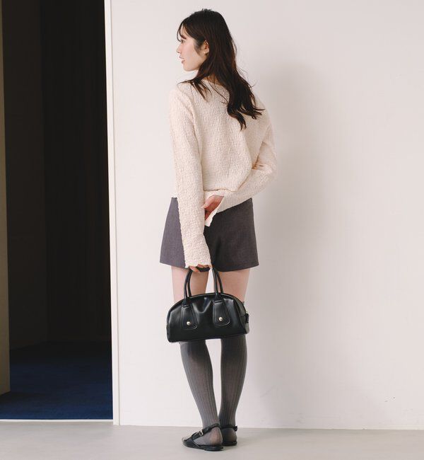  「【2WAY/500mlペットボトル収納可】ケースチャーム付ボストンバッグ」|ボストンバッグ|