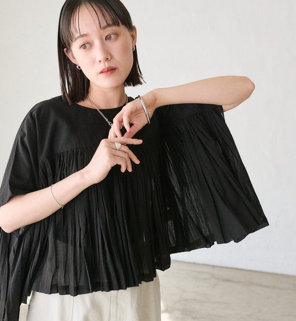  「予約【着映え】ギャザーボリュームブラウス」|シャツ・ブラウス|