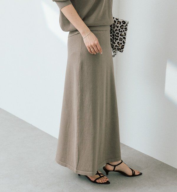  「【セットアップ可】ギマコットンセミマーメイドスカート」|スカート|