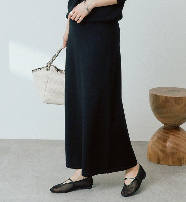  「【セットアップ可】ギマコットンセミマーメイドスカート」|スカート|