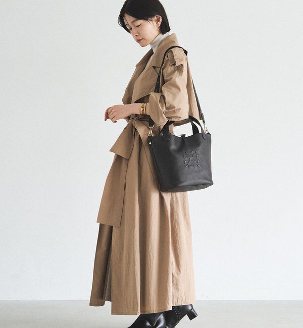  「エンボスモノグラム2WAYタウントートバッグ」|トートバッグ|