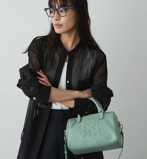  「《composition》レザー2WAYミニボストンバッグ」|ボストンバッグ|