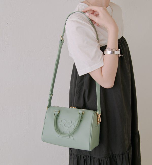  「《composition》レザー2WAYミニボストンバッグ」|ボストンバッグ|