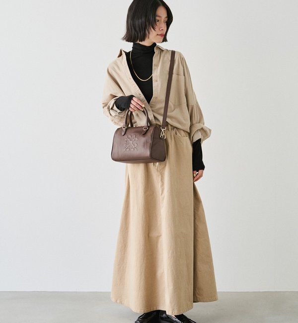  「《composition》レザー2WAYミニボストンバッグ」|ボストンバッグ|