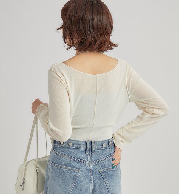  「2wayシアーロンT」|Tシャツ・カットソー|