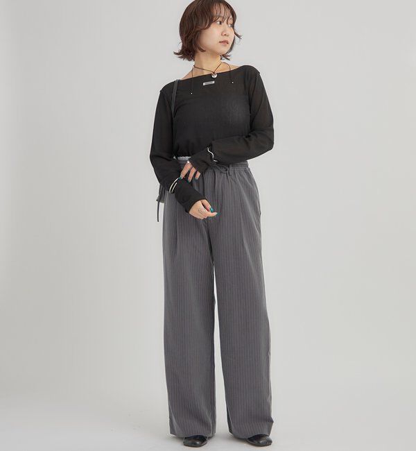  「2wayシアーロンT」|Tシャツ・カットソー|