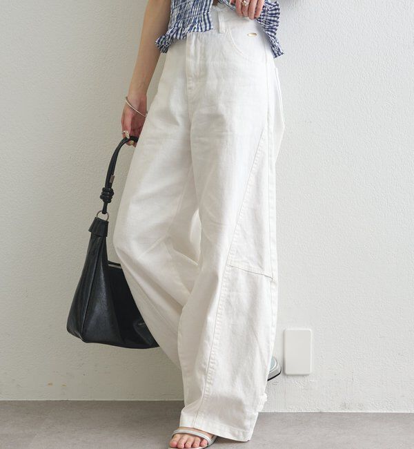  「バレルBIGデニム」|デニム|オフホワイト