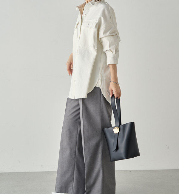  「ダメージデニムシャツ」|シャツ・ブラウス|