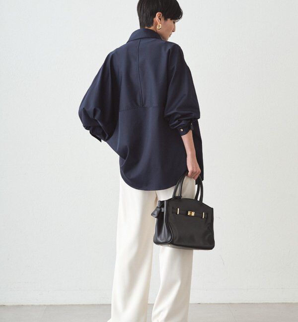  「サテンBIGシャツ」|シャツ・ブラウス|