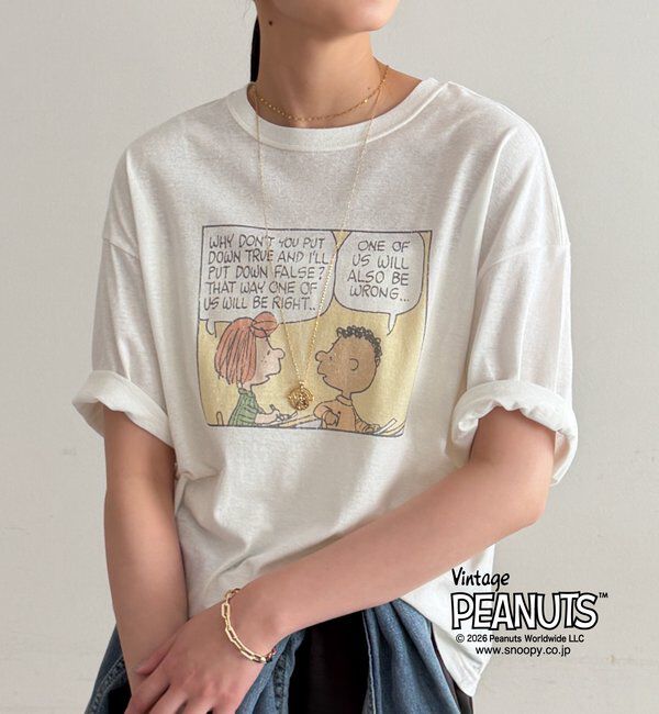  「PEANUTS Tシャツ」|Tシャツ・カットソー|